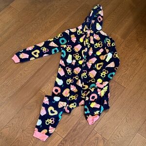 Cat & Jack Navy One Piece with Colorful Treats